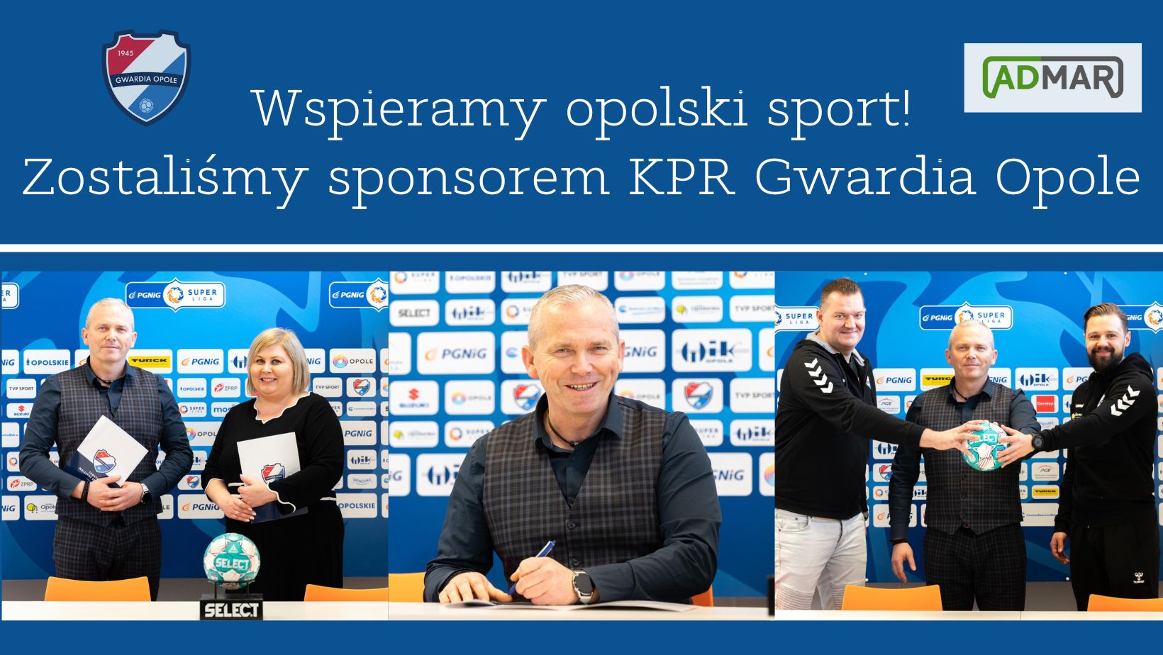 Wspieramy opolski sport Zostaliśmy sponsorem KPR Gwardia Opole 1